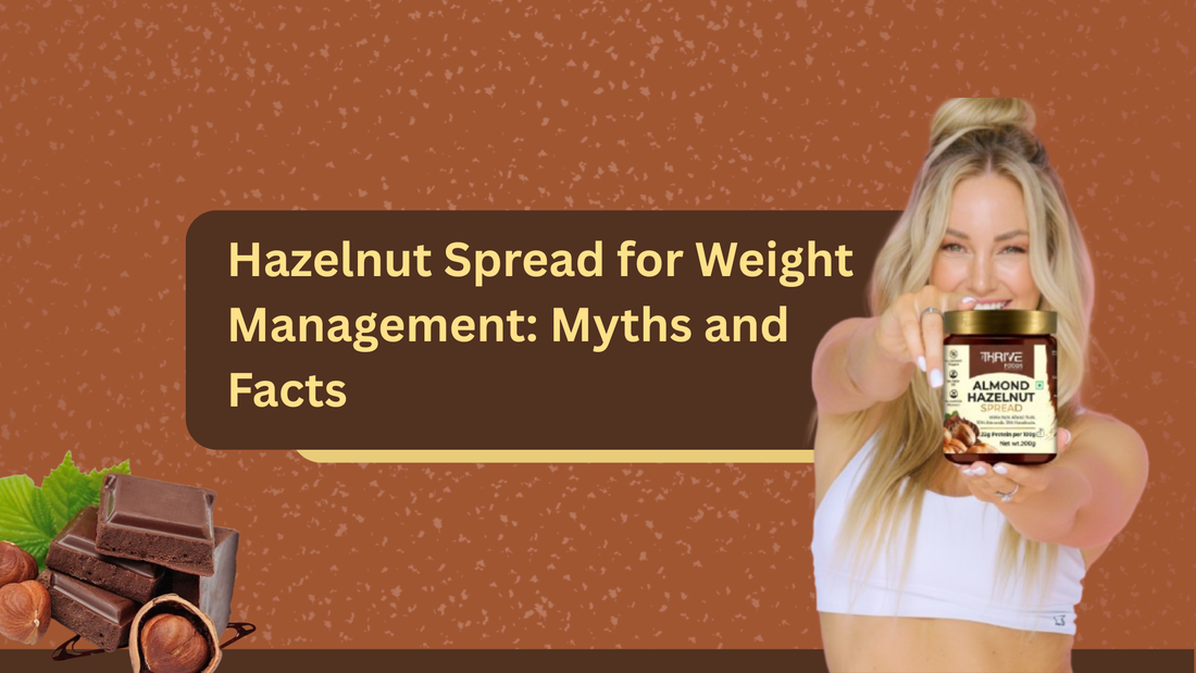 Thrive foods protein hazelnut spread