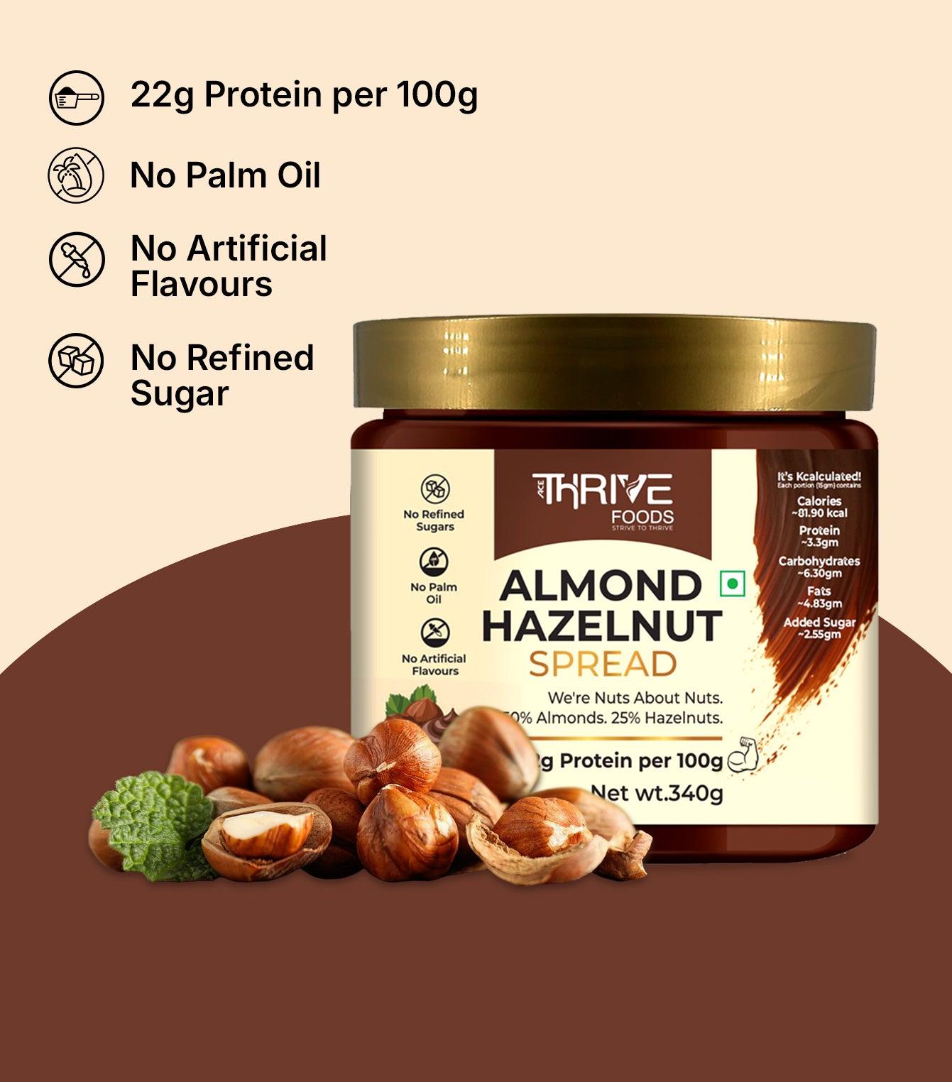 Protein Hazelnut Spread
