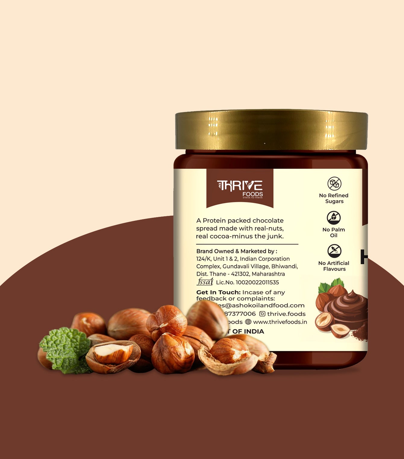 Protein Hazelnut Spread