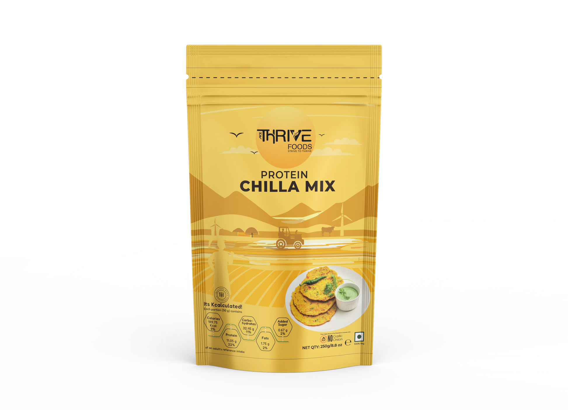 Thrive Protein Chilla Mix 250 g