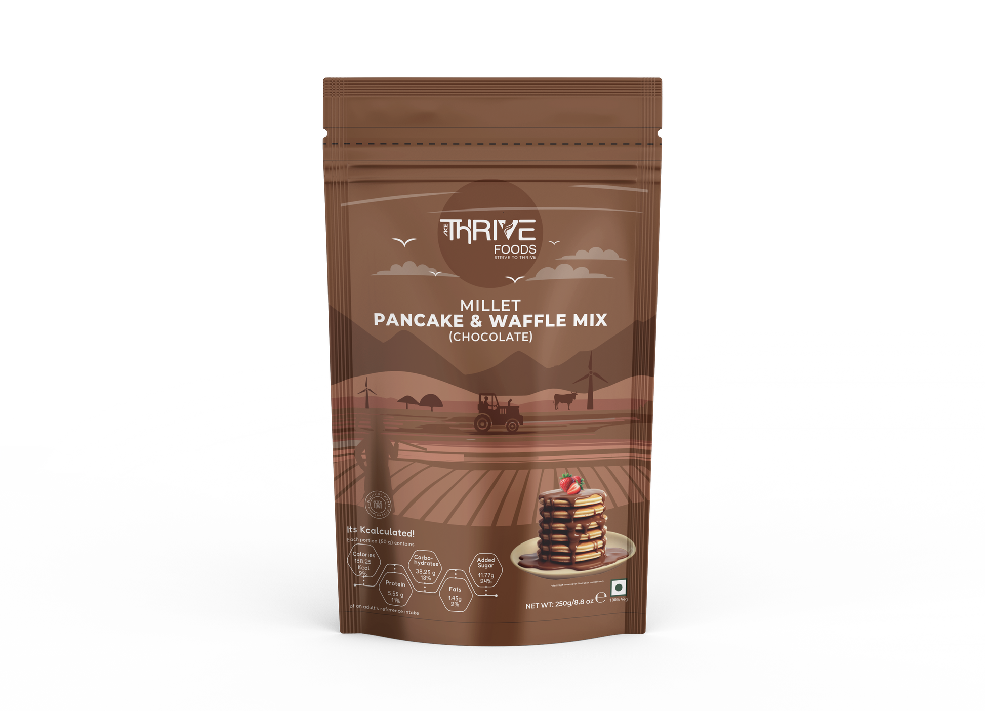 Thrive Millet Pancake & Waffle Mix 250 g