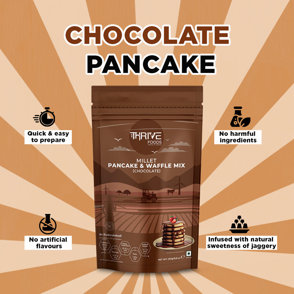 Thrive Millet Pancake & Waffle Mix 250 g