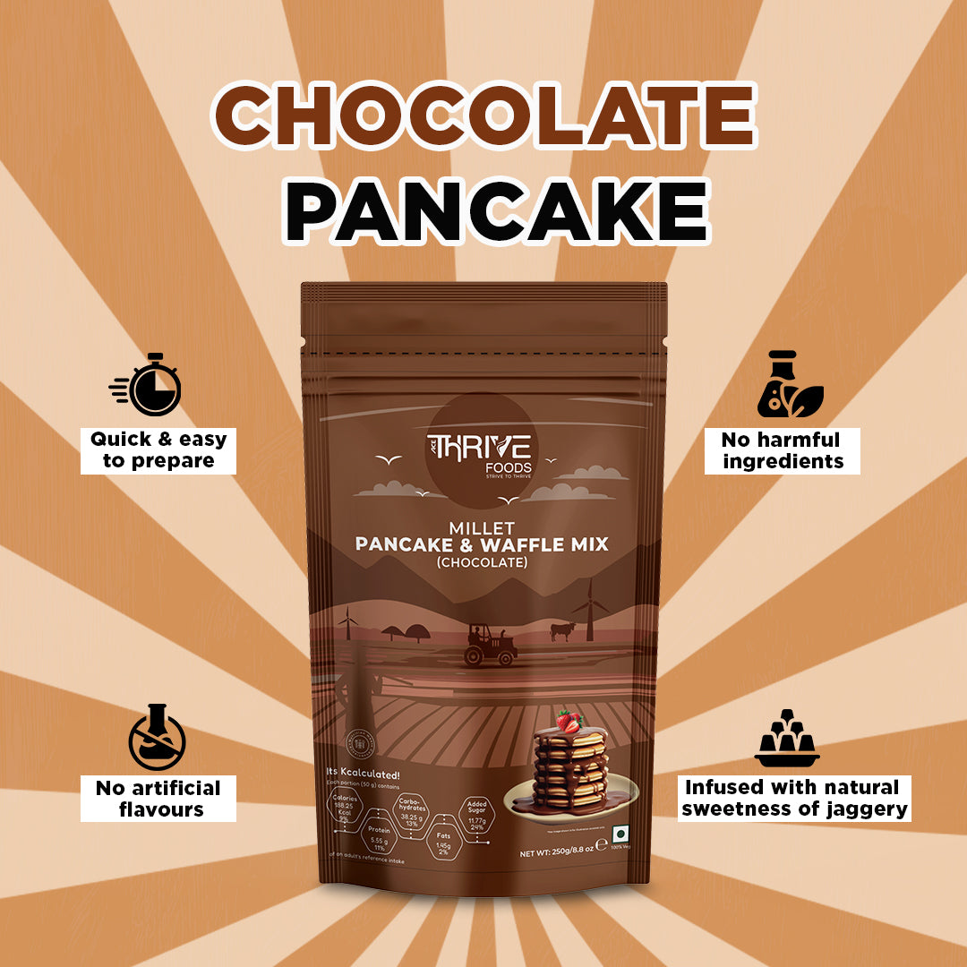 Thrive Millet Pancake & Waffle Mix 250 g