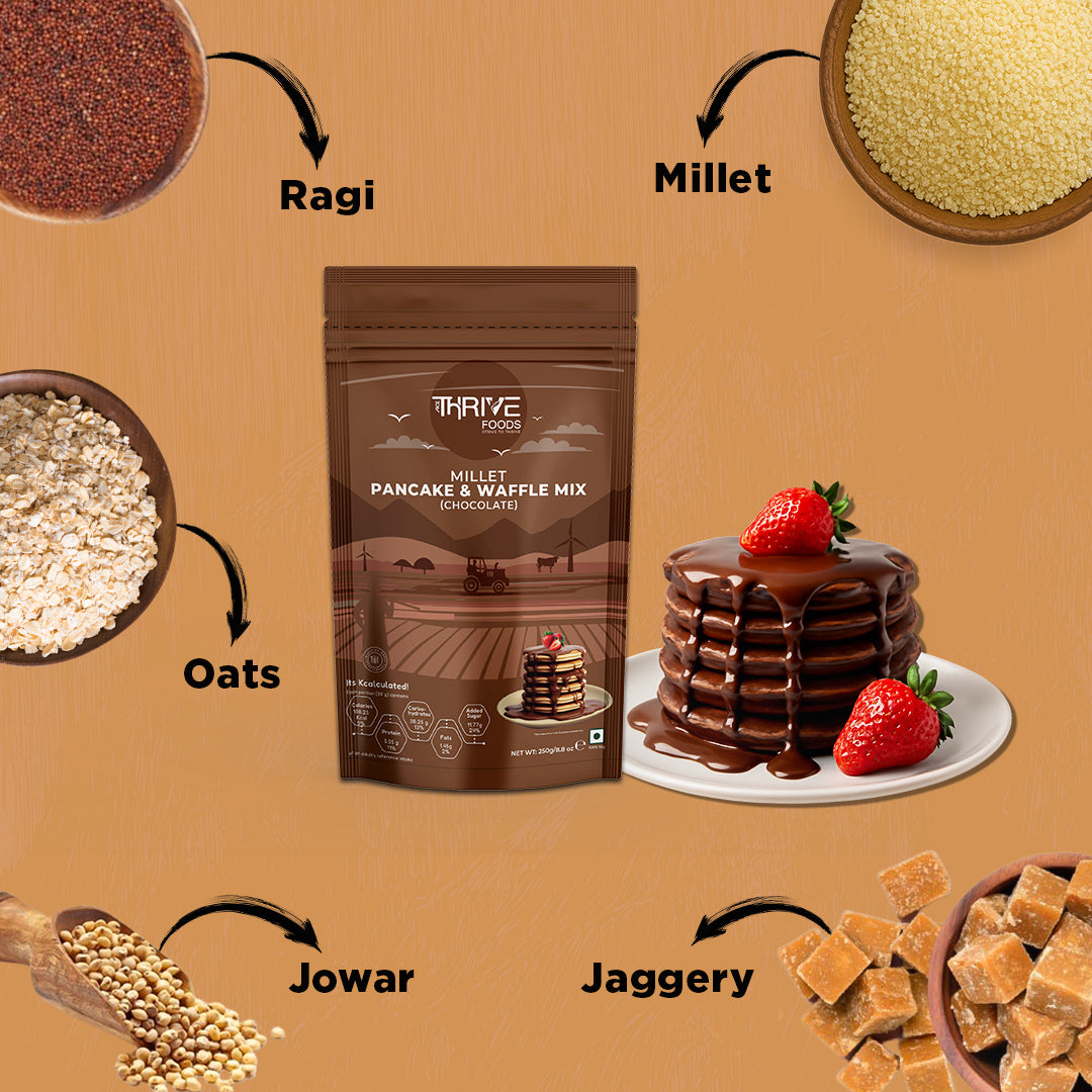 Thrive Millet Pancake & Waffle Mix 250 g