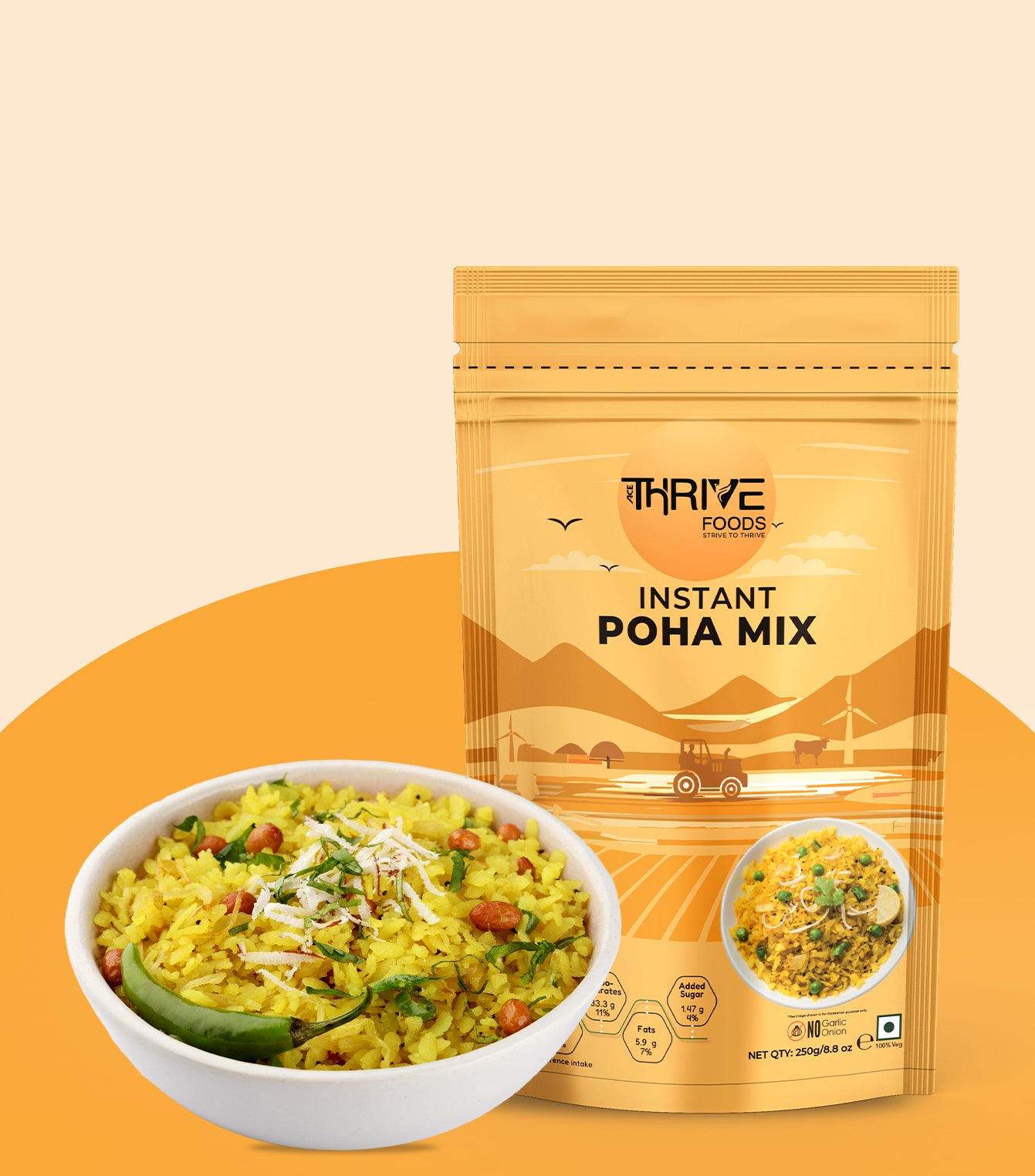 Thrive Instant Poha Mix 250 g